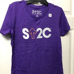 Stand Up To Cancer T-shirt L NWT